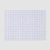 Wasserfarbe Blau Gingham Seidenpapier (Vorderseite)