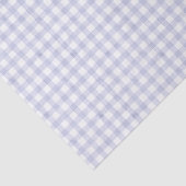 Wasserfarbe Blau Gingham Seidenpapier (Ausschnitt)