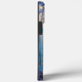 Wasserfarbe, blau und Lavendelwald Case-Mate iPhone Hülle (Rückseite / Rechts)