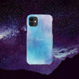 Wasserfarbe Blau und Lila iPhone / iPad Fall Case-Mate iPhone Hülle