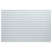 Wasserfarbe Blaue Herde Vogelart Stoff (Fat Quarter (45,7 x 55,9 cm))