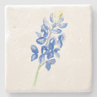 Wasserfarbe Bluebonnet 1 Steinuntersetzer