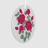 Wasserfarbe, Blume. Ornament (Vorderseite)