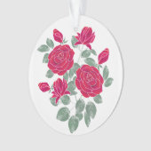 Wasserfarbe, Blume. Ornament (Vorderseite)