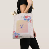 Wasserfarbe, Blume. Tasche (Von Nahem)