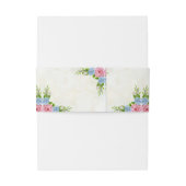 Wasserfarbe Blumenzwiebelladen Bauch Band (Rückseitenbeispiel)