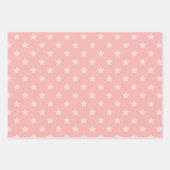 Wasserfarbe Boho Regenbogen und Stars Geschenkpapier Set (Vorderseite 2)