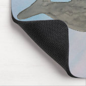 Wasserfarbe Bottlenose Dolphin Mousepad (Ecke)