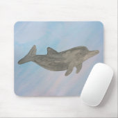 Wasserfarbe Bottlenose Dolphin Mousepad (Mit Mouse)