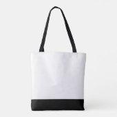 Wasserfarbe Bouquet personalisiert Tote Tasche. Tasche (Rückseite)