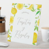 Wasserfarbe Brautparty Geschenke Zeichen Sockelschild (In Situ)