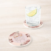 Wasserfarbe Brautpavillon Dusche Hoch Tee Getränkeuntersetzer (Seite)