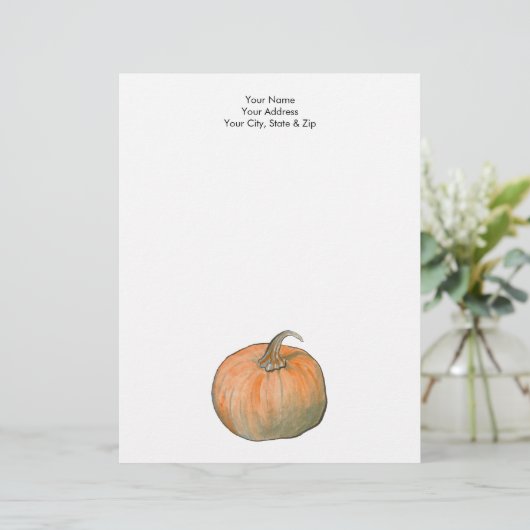 Wasserfarbe Briefbogen (Stehend Vorderseite)