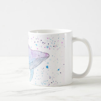 Wasserfarbe-Buckel-Wal-Tasse Kaffeetasse