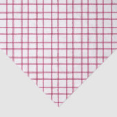 Wasserfarbe Burgund Weihnachten Kariert Seidenpapier (Ausschnitt)