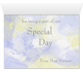 Wasserfarbe Butterfly Periwinkle Lemonade Vielen D (Innenansicht Horizontal (Unten))