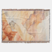 Wasserfarbe Canyon Throw Blanket Decke (Vorderseite)