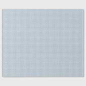 Wasserfarbe Chinoiserie Blue Floral Ginger Jards Geschenkpapier (Flach)