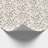 Wasserfarbe Christlich Weihnachtskrippe Geschenkpapier (Ecke)