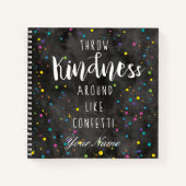 Wasserfarbe Confetti Notizblock (Vorderseite)