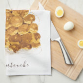 Wasserfarbe Croquembouche Geschirrtuch (Viertel Falte)