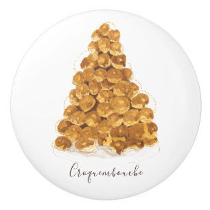 Wasserfarbe Croquembouche Keramikknauf