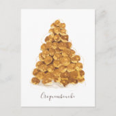 Wasserfarbe Croquembouche Postkarte (Vorderseite)