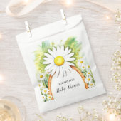 Wasserfarbe Daisy Babydusche Geschenktütchen (Ausgeschnitten)