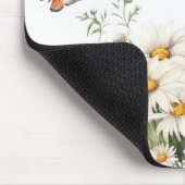 Wasserfarbe Daisy Bouquet für Paar Mousepad (Ecke)
