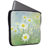 Wasserfarbe Daisy Garden Laptopschutzhülle (Vorne Rechts)