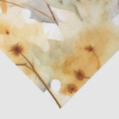 WASSERFARBE DANDELIONEN - UMGEBUNG DER FLORALEN DE SEIDENPAPIER (Detail)