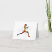 Wasserfarbe Dankeskarte (Vorderseite)