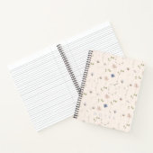 Wasserfarbe Delikate Wildblume Notebook Notizblock (Innenseite)