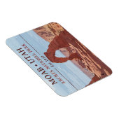 Wasserfarbe Delikatessen Arch Moab Utah Nationalpa Magnet (Rechte Seite)