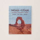 Wasserfarbe Delikatessen Arch Moab Utah Nationalpa Puzzle (Vertikal)