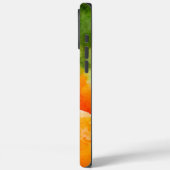 Wasserfarbe der Orangen Case-Mate iPhone Hülle (Rückseite / Links)