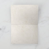 Wasserfarbe der Pflanze Karte (Innenseite)