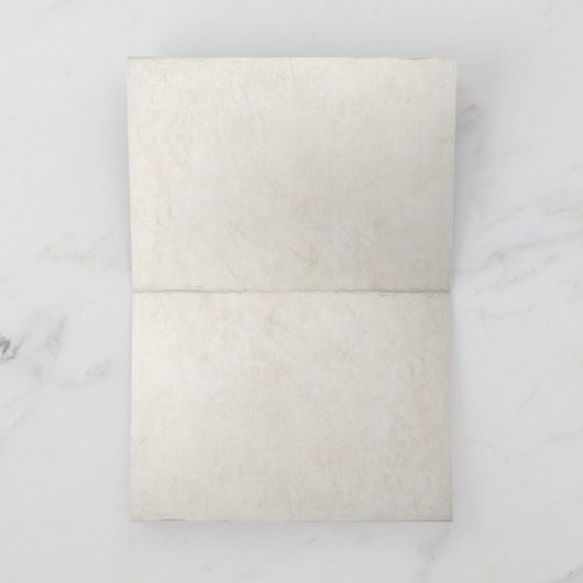 Wasserfarbe der Pflanze Karte (Innenseite)