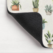 Wasserfarbe der Pflanze Mousepad (Ecke)