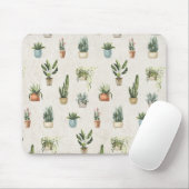 Wasserfarbe der Pflanze Mousepad (Mit Mouse)