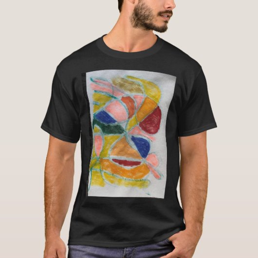 Wasserfarbe der Sommerimpressionen T-Shirt (Vorderseite)