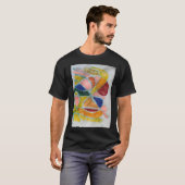 Wasserfarbe der Sommerimpressionen T-Shirt (Vorne ganz)