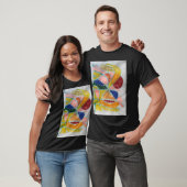 Wasserfarbe der Sommerimpressionen T-Shirt (Unisex)