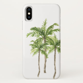 Wasserfarbe der tropischen Palme Case-Mate iPhone Hülle