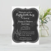 Wasserfarbe des geometrischen Rammschädels Einladung (Stehend Vorderseite)