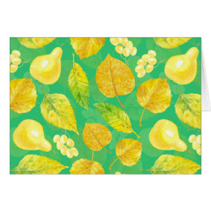 Wasserfarbe des Herbstes