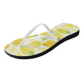 Wasserfarbe des Herbstes Badesandalen (Schrägansicht)