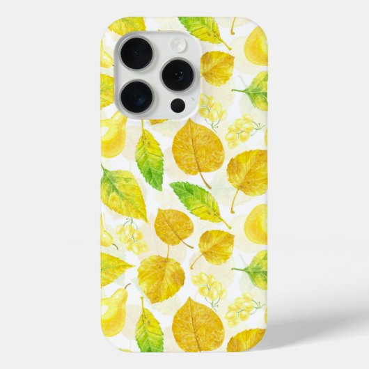 Wasserfarbe des Herbstes Case-Mate iPhone Hülle (Rückseite)