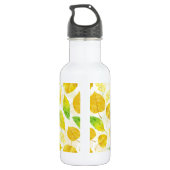 Wasserfarbe des Herbstes Edelstahlflasche (Rückseite)