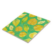 Wasserfarbe des Herbstes Fliese (Seite)